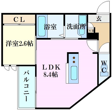 REGALEST ビリオンの物件間取画像